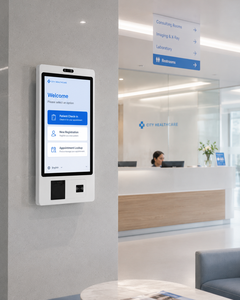 Kiosque de libre-service pour supermarché, écran tactile 21,5 à 27 pouces, terminal de paiement automatique pour caissier, machine de point de vente - Product Image 1