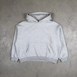 <b>Men's</b> Clothing Heavyweight Streetwear 100% Cotton Oversized Puff Printing Hoodie Sweatshirts for <b>Men</b> - Product Image 1