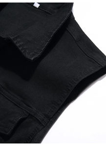 Nuevo Chaleco Vaquero Transpirable para Hombre, Estilo Motociclista, Retro, a la Moda, con Cierre de Botones, Ropa Casual de Calle para Otoño - Product Image 4