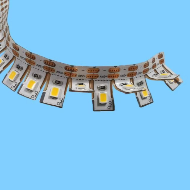 Original Factory Design Smart Light Strings 3D Side-Bent & Angle-adjustable Flex Led Strip Lights DC24V IP20 20W High Brightness