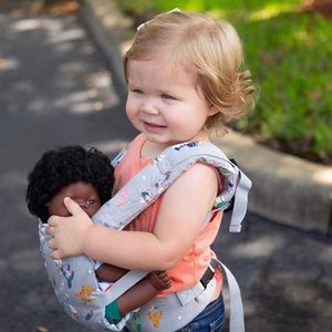 Anteriore e posteriore con cinghie regolabili accessori <span class=keywords><strong>per</strong></span> bambole porta bambole giocattolo trasportino <span class=keywords><strong>per</strong></span> bambina - Product Image 6