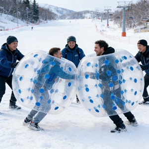 Ballon <span class=keywords><strong>de</strong></span> bumper gonflable à vente chaude en gros, résistant au froid, pour les activités <span class=keywords><strong>de</strong></span> plein air sur <span class=keywords><strong>la</strong></span> neige - Product Image 2