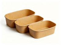 Bol rond en bagasse sans PFAS, 16 oz (500 ml), compostable, jetable, pour soupes, salades et traiteur