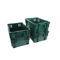 Bacs de rangement robustes et empilables en plastique pour aliments, 180 unités, pour le transport de poissons