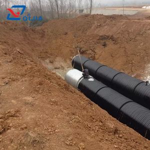 Tubería <span class=keywords><strong>de</strong></span> alcantarilla para uso <span class=keywords><strong>de</strong></span> alcantarillado pluvial, montaje <span class=keywords><strong>de</strong></span> placas múltiples, tubería <span class=keywords><strong>de</strong></span> desagüe <span class=keywords><strong>de</strong></span> acero corrugado - Product Image 5