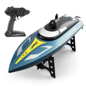 JJRC S4 RC Boat 720P HD Camera WIFI FPV Speedboat Remote Control Ship 25Km/h Racing Water Cooling Boat for Pools Lakes