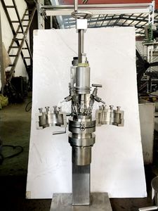 Autoclave de laboratorio automático bibo con revestimiento de titanio para lixiviación por agitación, incluye recipiente, motor, PLC y olla de reacción - Product Image 3