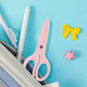 Ceramic <b>Scissors</b> <b>Kitchen</b> Baby Food Purple And Pink Straight Head Versatile Use - Product Image 2