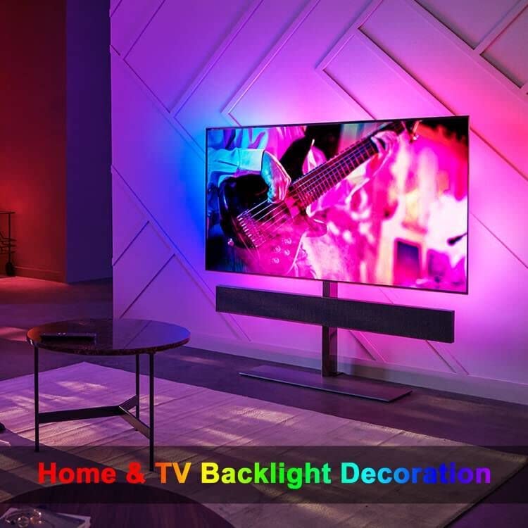 Amazon Hot Sale Alexa Google Tuya Wifi RGB LED Light SMD2835 5050 LED Smart Light strip Garden Waterproof Can Pasted Light Strip