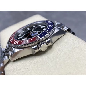 Reloj de Lujo Clásico para Hombre con Bisel GMT de Diseño Drioshipping, Reloj Mecánico Automático con Fecha y Brazalete de Acero Inoxidable - Product Image 5