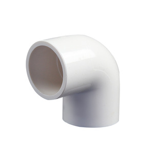 90 Degree Elbow Pipe Fitting PVC Plastic Elbow Plumbing Fitting