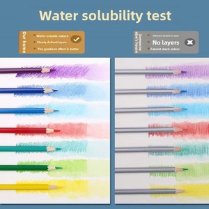 Set di 24 <span class=keywords><strong>Matite</strong></span> <span class=keywords><strong>Colorate</strong></span> ad Acquarello e <span class=keywords><strong>Carboncino</strong></span> per Schizzi, per Studenti d'Arte, Bambini e Artisti, Set di <span class=keywords><strong>Matite</strong></span> da Disegno e Colorazione - Product Image 6