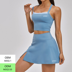 Ensemble de sport pour femmes : Jupes-shorts de golf, tennis et course à sensation seconde peau - Product Image 4