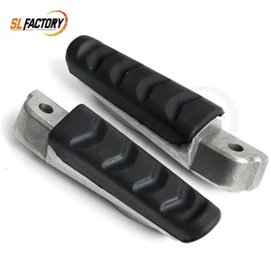 Repose-pieds arrière pour moto, en aluminium et caoutchouc noir, adaptés aux modèles F800GT 2011-2013, <span class=keywords><strong>F800S</strong></span> 2004-2008, F800ST 2004-2012 - Product Image 6
