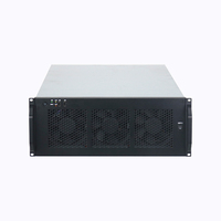 Plateforme X99, boîtier pour 6 cartes GPU, calcul AI, intelligence artificielle, serveur ALEO 4U en rack