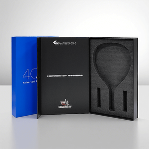 Caja de Regalo para Raqueta de Pickleball de Alta Gama OEM/ODM, Cartón Resistente con Forro de Esponja Suave - Product Image 3