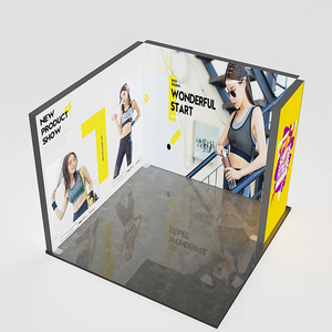 TianLang Trade Show Booth Display <b>Frame</b> Aluminium Profile for Light Box Expo Booth Trade Show <b>10x10</b> Light Box Panel - Product Image 1
