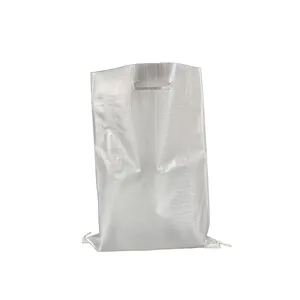 Conception personnalisée BOPP laminé PP Transparent 2 kg 5 kg 10 kg 20 kg 25 kg sac de riz avec poignée