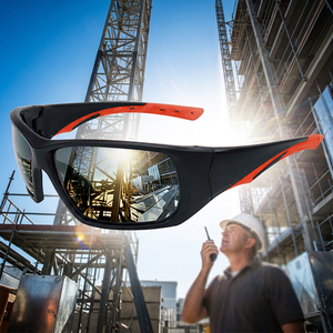 Outdoor Work Safety Eyewear CE EN166 Polarized PC Lens Matte Frame Comfortable Metal TPR <b>Pad</b> - Product Image 1