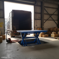 Plateforme élévatrice à ciseaux fixe personnalisée, élévateur hydraulique de marchandises pour l'entrepôt d'usine, levage de marchandises