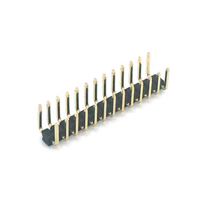 2.0mm nam tiêu đề pin 2x18pin đôi hàng đồng thau mạ vàng cắm bảng kết nối góc 90 độ màu đen - Product Image 3
