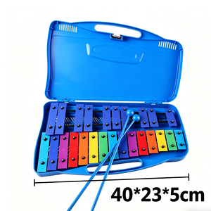 <span class=keywords><strong>Xylophone</strong></span> <span class=keywords><strong>chromatique</strong></span> coloré à 25 notes à vendre avec touches métalliques, accessoires d'instruments de musique, piano pour enfants - Product Image 5
