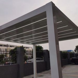 <span class=keywords><strong>Pergola</strong></span> à lames en aluminium à rupture de pont thermique Prima Premium <span class=keywords><strong>pour</strong></span> <span class=keywords><strong>balcon</strong></span> d'<span class=keywords><strong>appartement</strong></span>, gazebo à lames extérieur élégant et isolé efficacement - Product Image 6