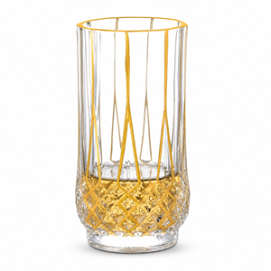 <span class=keywords><strong>Vasos</strong></span> <span class=keywords><strong>de</strong></span> cristal con forma <span class=keywords><strong>de</strong></span> flor y borde dorado, copas para beber <span class=keywords><strong>agua</strong></span>, bebidas, vino, Highball, 8 caracteres, venta al por mayor - Product Image 1