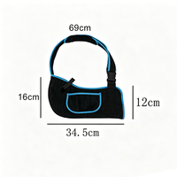 Attelle d'immobilisation du bras pour enfants, respirante et ventilée, support de bras réglable pour garçons et filles