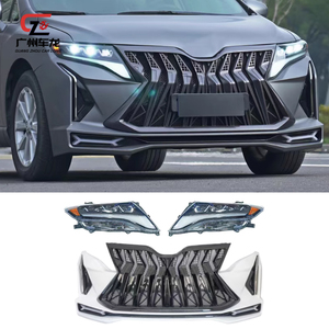 Kits de Parachoques para Toyota Venza 2009-2018, Ensamblaje de Auto con Nueva Actualización, Incluye Parrillas Delanteras y Traseras, Gancho de Remolque y Juegos de Faros Delanteros y Luces Traseras - Product Image 2
