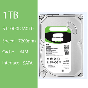 ST1000DM010 HDD de 1TB para desktop de 3,5 polegadas projetado para confiabilidade e desempenho, velocidade de 7200 RPM, interface de cache de 64MB SATA 3.0 6Gb/s. - Product Image 1