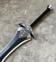 Épée de chevalier noir Dark Souls populaire de 125 cm et 1,85 kg pour collection de cosplay