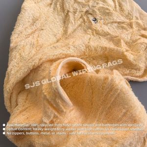 Paños de Limpieza Industriales de Algodón Reciclado de Color, Suaves y Delicados al Tacto, para Limpieza Eficiente - Product Image 4