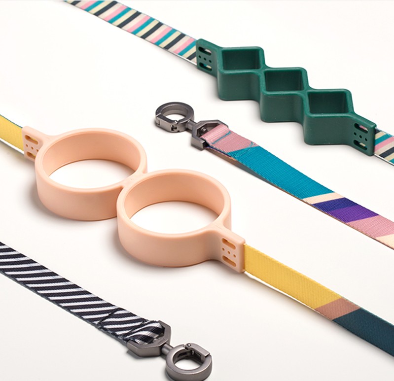 Весенний новый дизайн 2020 года! Цветной нейлоновый удобный регулируемый поводок для собак высокого качества