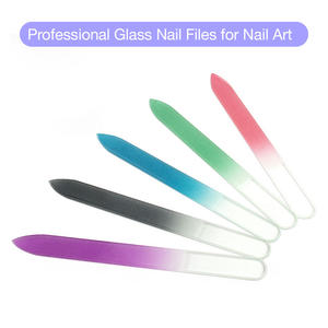 Lima de Uñas de Vidrio Nano, Forma Recta, Duradera, 80/100/180/240, Color Personalizado, Herramienta de Manicura y Pedicura para Regalos Navideños - Product Image 6