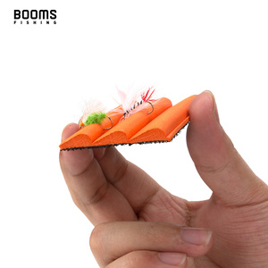 Parche de espuma EVA Ripple Foam para secado de streamers con cierre de gancho y bucle, accesorios de pesca con anzuelos de mosca - Product Image 4