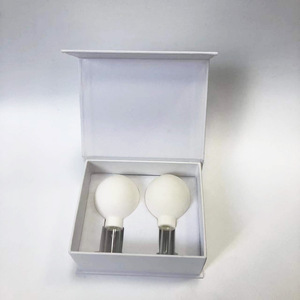 Gobelets de <span class=keywords><strong>Massage</strong></span> en caoutchouc, 2 pièces/boîte, lunettes sous vide, Lifting de la peau du visage, bonnets faciaux - Product Image 6