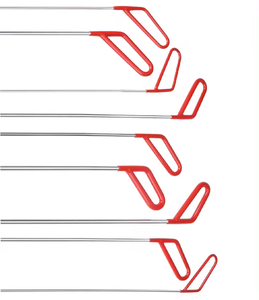 Siêu PDR 9 cái chuyên nghiệp tự động Push Rod Hooks xe paintless Dent sửa chữa PDR công cụ - Product Image 4