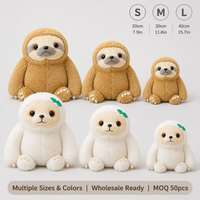 Grande Peluche Paresseux Géante, Animal en Peluche Doux et Moelleux, Coussin à Câliner, Décoration d'Intérieur, Vente en Gros