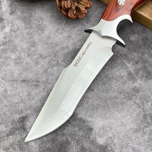 سكين مستقيم بصلابة عالية للتخييم في الهواء الطلق سكين التقشير المنزلية حالة جلدية سميكة ديي الصف OEM التخصيص - Product Image 3