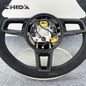 พวงมาลัยหนังนิ่มแบบปรับแต่งได้เหมาะสำหรับ911.2 911ปอร์เช่718ก็อกสเตอร์ taycan Panamera Macan <span class=keywords><strong>GTS</strong></span> Carrera - Product Image 5