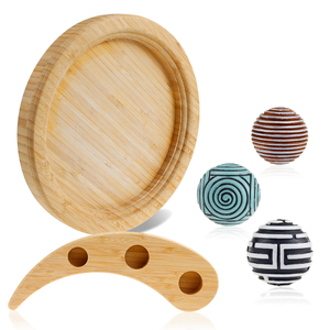 Ensemble de jardin zen de bureau en gros avec cadre en bambou, sable, roches et accessoires décoratifs – Jardin zen DIY pour la maison et le bureau - Product Image 5