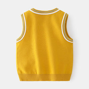 <span class=keywords><strong>Gilet</strong></span> en coton décontracté de style coréen pour tout-petits garçons Pull <span class=keywords><strong>sans</strong></span> <span class=keywords><strong>capuche</strong></span> avec dessin animé mignon <span class=keywords><strong>Gilet</strong></span> <span class=keywords><strong>sans</strong></span> manches à la mode - Product Image 4