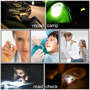 Миниатюрный светодиодный фонарик, ручной тактический карманный фонарик на батарейках с ярким светом, подходит для кемпинга - Product Image 6