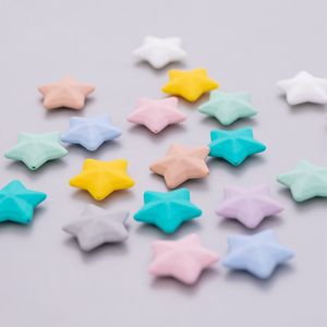 BPA free <span class=keywords><strong>Silicone</strong></span> nhỏ hình ngôi sao hạt bé <span class=keywords><strong>Teether</strong></span> - Product Image 1
