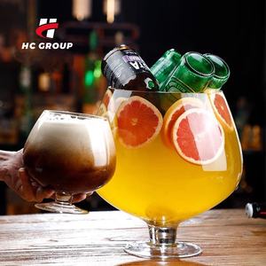 Gran oferta, logotipo personalizado, 4000ml, copa de cóctel gigante transparente, vasos de <span class=keywords><strong>Brandy</strong></span>, vaso de cerveza Extra grande - Product Image 1