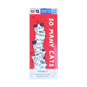 <span class=keywords><strong>M</strong></span> & G可擦胶笔水晶蓝0.5毫米，带橡皮擦针尖 - Product Image 2