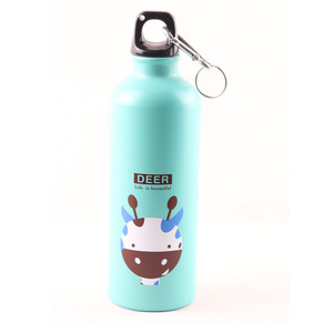 Botella de Agua de Aluminio con Diseño de Ciervo, 500/750 ml, para Deportes, Ciclismo y Uso al Aire Libre - Product Image 1