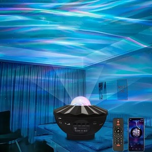 Projecteur de <span class=keywords><strong>ciel</strong></span> <span class=keywords><strong>étoilé</strong></span>, lumière de nuit LED, éclairage galactique océanique, haut-parleur intégré pour la décoration de la chambre, cadeau pour enfants - Product Image 3