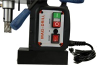 Perceuse annulaire industrielle électrique compacte et puissante TLJ 40 mm 13000 N avec support magnétique pour acier